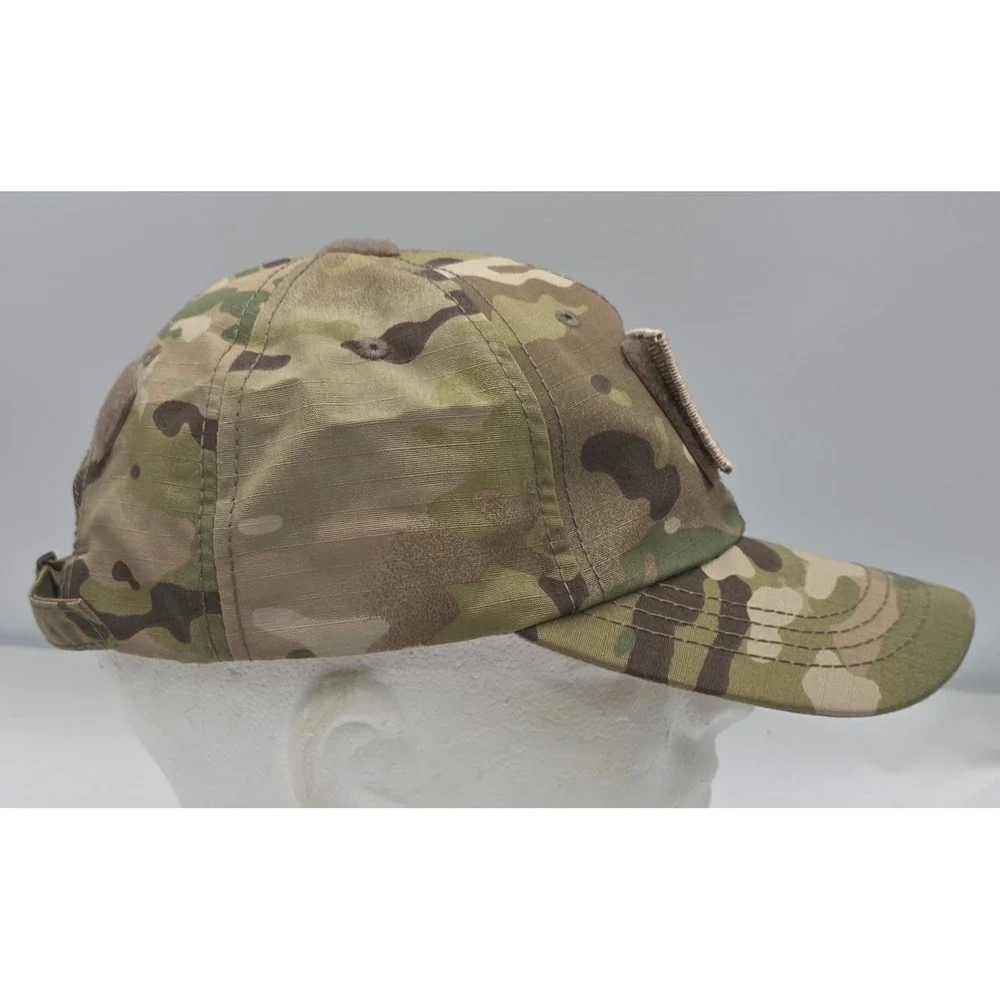 Condor Tactical Operator Cap Multicam Flag Patch Ripstop Strapback Hat